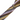 Chestnut Striped Umbrella with Stylish Knob End - Perfect for Rain or Shine - Tiegent