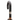 Large Brown Striped Umbrella with Elegant Ostrich Leather Handle - Tiegent