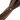Large Brown Striped Umbrella with Elegant Ostrich Leather Handle - Tiegent