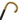 Gold-Silver Crook Handle Walking Stick - Elegant Classic Cane for Tourists - Tiegent