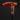 ArtWalkingSticks Handmade MAGIC Red Walking Cane for Unisex Use - Tiegent