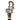 Enameled Elephant Cane with Malacca Wood Shaft - Elegant Walking Stick - Tiegent