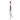 Red Gem Brass Handled Shoehorn with Crystals - Elegant Home Decor Accessory - Tiegent