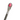 Red Gem Brass Handled Shoehorn with Crystals - Elegant Home Decor Accessory - Tiegent