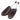 Elastic Wooden Dark Brown Shoe Tree 1 Pair - Tiegent