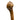 Chestnut Wood Shillelagh Shoe Horn - Vintage Style Irish Shoe Accessory - Tiegent