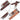 Rose Gold Buckle Calfskin Leather Watch Strap - Tiegent