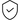 Shield icon with a check mark inside on a white background