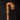 Hand-Carved Tiger Walking Stick - Unique Handmade Walking Cane - Tiegent