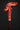 Hand-Carved Red Wooden Dragon Head Walking Stick with Artistic Handle - Tiegent
