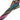 Luxury Multicolor Striped Umbrella with Handmade Leather Handle - Tiegent
