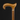 Elegant Ergonomic Walking Cane for Men with Brown Handle - Tiegent