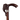 Elephant Carved Wooden Walking Cane - Stylish and Unique Design - Tiegent