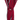 Large Red Striped Umbrella with Elegant Leather Handle - Tiegent