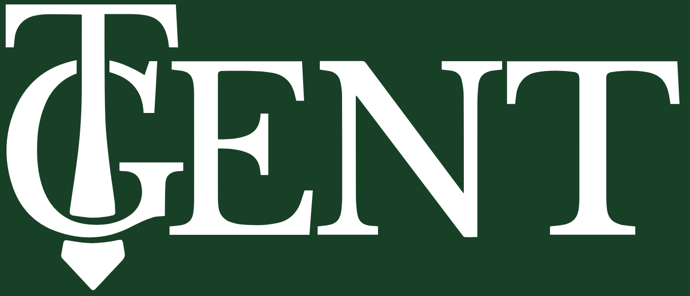 Logo with 'GENT' text on a green background