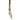 Vintage Brass Shoe Horn with Long Wooden Handle - Elegant Silver Bull Design - Tiegent