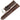 Classic Oil Wax Leather Strap with Silver Tang Buckle - Tiegent