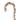 24K Gold-Plated Walking Cane – Leather Handle Detail - Tiegent