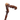 Wooden Folding Walking Cane with Skull and Ergonomic Grip - Tiegent