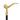 Gentleman’s Folding Walking Stick with Golden Pipe Design - Tiegent