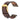 Classic Calfskin Strap with Gold Tang Buckle - Tiegent