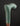 Green Leather Walking Stick – Elegant Wood Handle Cane - Tiegent