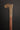 Olive Leather Walking Stick – Elegant Wooden Handle Cane - Tiegent
